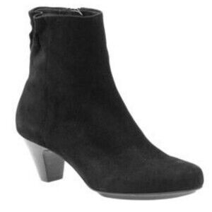 Umberto Raffini Nolan Black Suede Ankle Boots Size 11